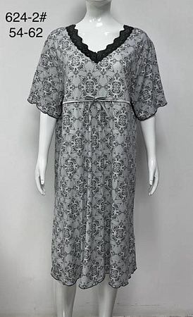 Ночнушка Fili Wear 624-2 grey - делук