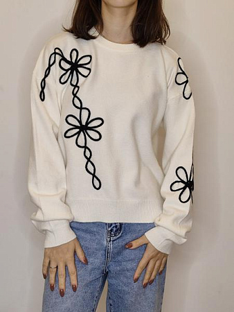 Свитер Kosta 76169 white - делук