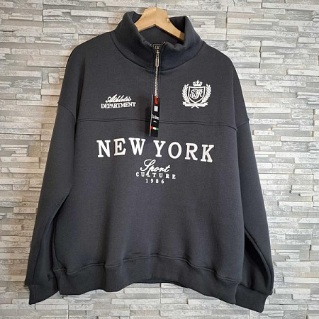 Худи Newe N1402 d.grey - делук