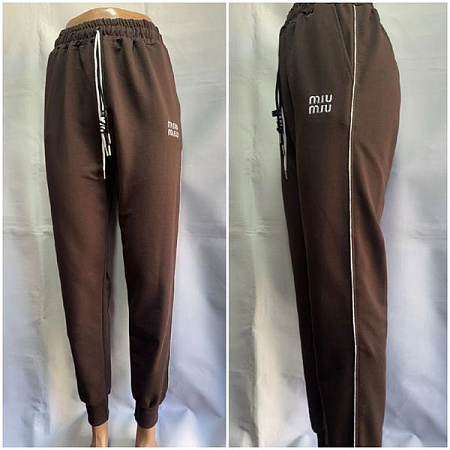 Штаны Спорт Minh MH605 brown - делук