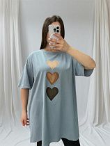 Туника Shipi 25081 l.blue - делук