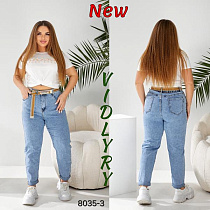 Джинсы Vidlyry 8035-3 l.blue - делук