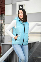 Жилетка Modnulya N635 l.blue - делук