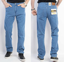 Джинсы Basanjiu 028-2-10 l.blue - делук