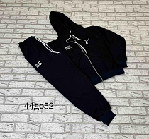 Костюм Спорт Tran TR1361 black - делук