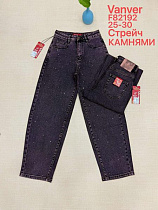 Джинсы Vanver F82192 navy - делук