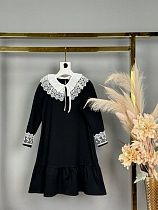 Платье Delfinka 5071 black Платье Delfinka 5071 black - делук