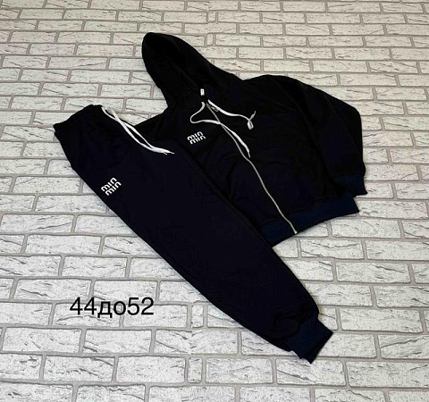 Костюм Спорт Tran TR1361 black - делук