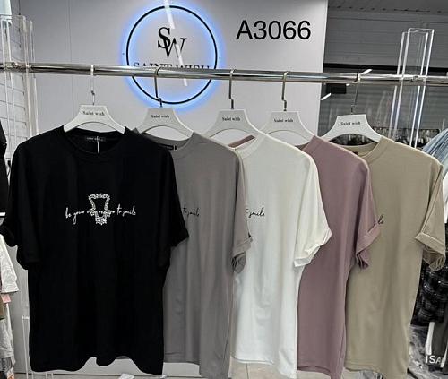 Футболка Saint Wish A3066 mix - делук