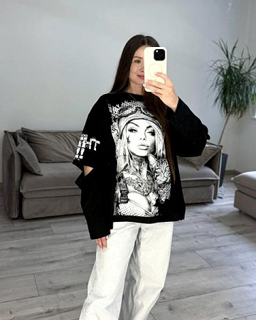 Свитер S.Style 38 black - делук