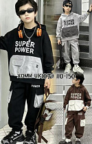 Костюм Спорт Chicwear UK107 black - делук