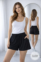 Шорты Arina 5159 black - делук