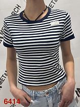 Топ Met&March 6414 white-navy - делук