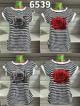 Футболка Gertie 6539 black-grey - делук