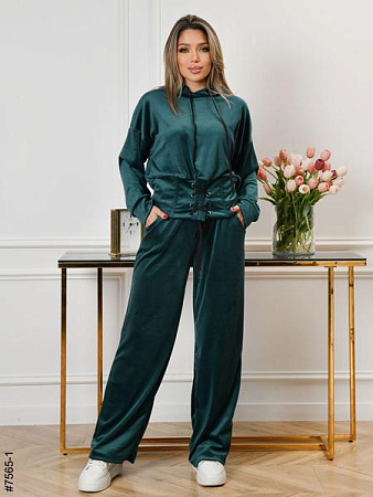 Костюм Спорт Odesaopt 7565-1 green - делук