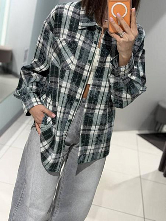 Рубашка Comod 7101-8 green - делук