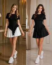 Юбка Karolina KR704 black - делук
