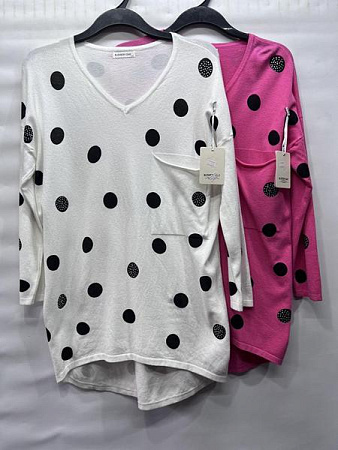 Свитер Emsweekis E1398 white - делук