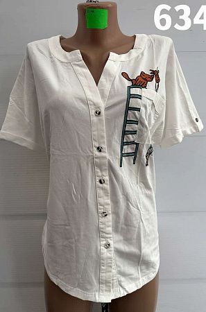 Рубашка Gertie 6347 white - делук
