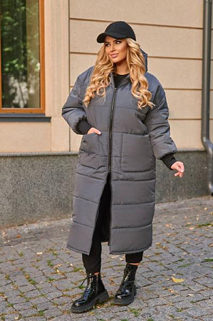 Пальто Seven Zikina 901 grey - делук