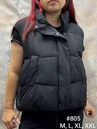 Жилетка Kosta 805 black - делук