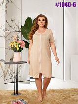 Халат Bat 1040-6 beige - делук