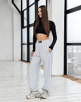 Штаны Спорт Azna Б70 grey - делук