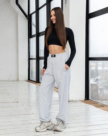 Штаны Спорт Azna Б70 grey - делук