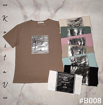 Футболка Kosta B008 mix - делук
