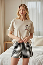 Пижама Trikotag T386 beige - делук