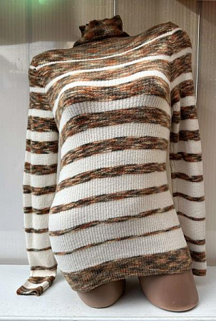 Свитер Levisha 26372 brown Свитер Levisha 26372 brown - делук