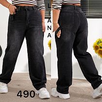 Джинсы Liana Denim 490 black - делук