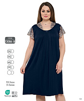 Ночнушка Trikotag 13086B navy - делук