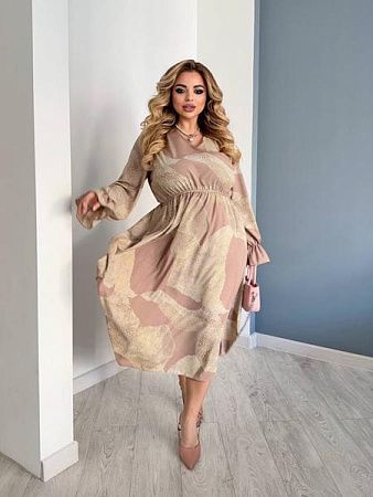 Платье Adam&Eva 246 beige - делук