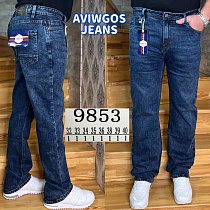 Джинсы God Baron 9853 blue - делук