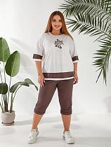 Костюм Спорт Oska 6094 brown - делук