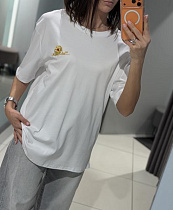 Футболка Comod 5709 white - делук