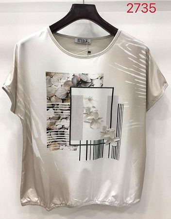 Футболка Lida 2735 beige - делук