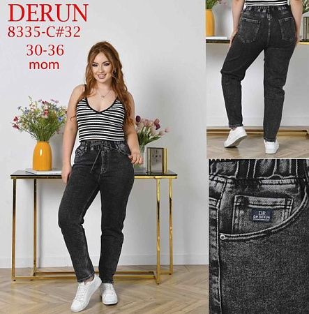 Джинсы Leen 8335C black - делук