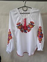 Вышиванка Proschenko PR113 white - делук