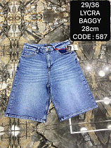 Шорты Maxim Jeans 587 blue - делук