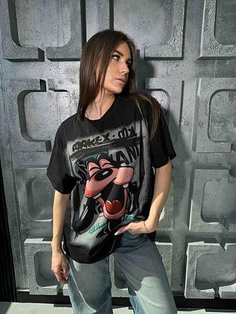 Футболка Trend TR228 black - делук