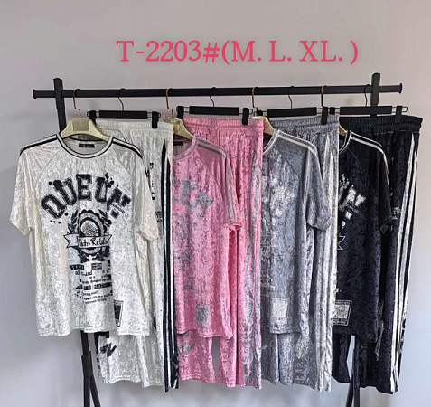 Костюм Saint Wish 2203 grey - делук