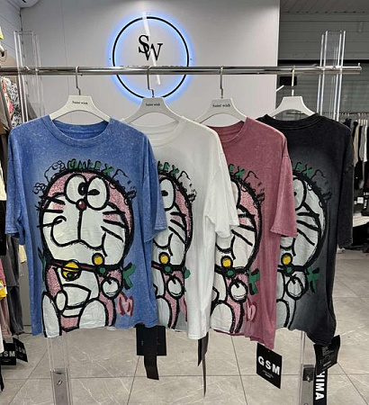 Футболка Saint Wish 0991 mix - делук