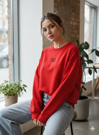 Свитер Newe 54-4 red - делук