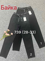 Джинсы Hoan 739 black - делук