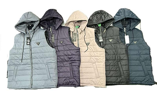 Жилетка Phi Hung P326 black - делук