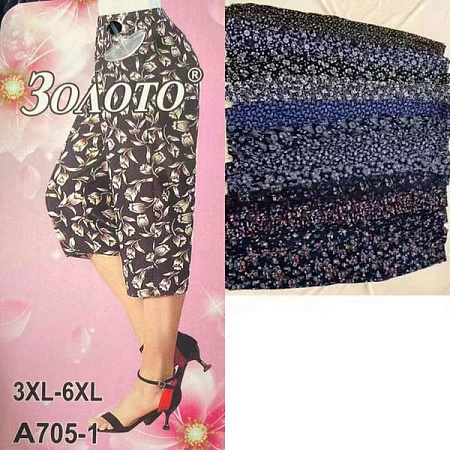 Бриджи Аня A705-1 mix - делук