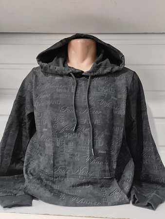 Худи Panda 1473 d.grey - делук