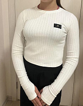 Лонгслив Annet EL04 white - делук